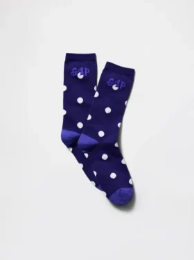 Calcetines cortos con logo de Gap × Awake Ny y lunares