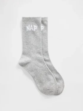 Calcetines cortos con logotipo en relieve