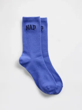 Calcetines cortos con logotipo en relieve