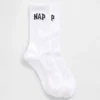 Calcetines cortos con logotipo en relieve
