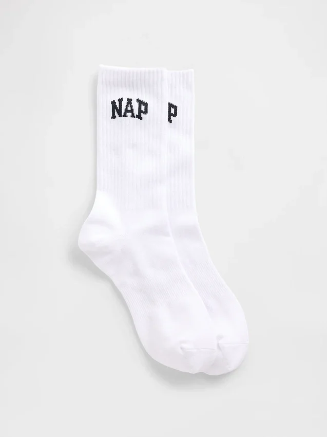 Calcetines cortos con logotipo en relieve