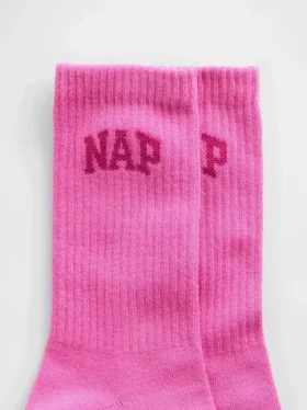 Calcetines cortos con logotipo en relieve