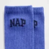 Calcetines cortos con logotipo en relieve