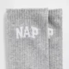 Calcetines cortos con logotipo en relieve