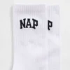 Calcetines cortos con logotipo en relieve