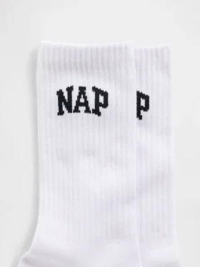 Calcetines cortos con logotipo en relieve