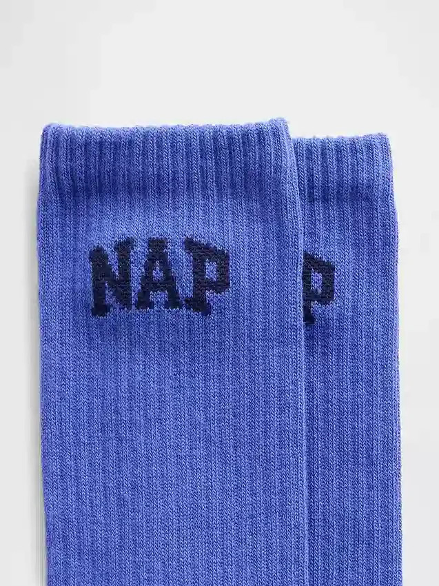 Calcetines cortos con logotipo en relieve