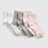 Calcetines cortos para niños (paquete de 3)