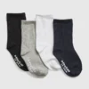 Calcetines cortos para niños pequeños (paquete de 4)
