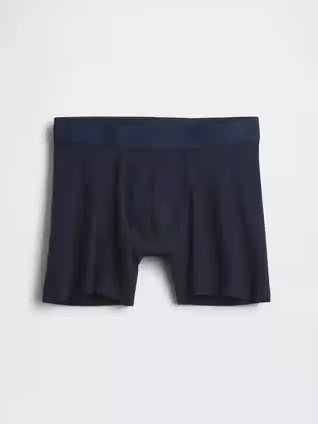 Calzoncillos bóxer de algodón orgánico elástico de 5"