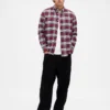 Camisa de cuadros Oxford con botones