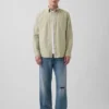 Camisa de cuadros Oxford con botones