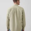 Camisa de cuadros Oxford con botones