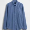 Camisa de cuadros Oxford con botones