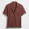 Camisa de pijama con volantes
