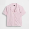 Camisa de pijama corta de popelín