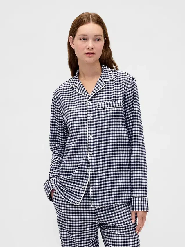 Camisa de pijama de franela para adulto, la más suave