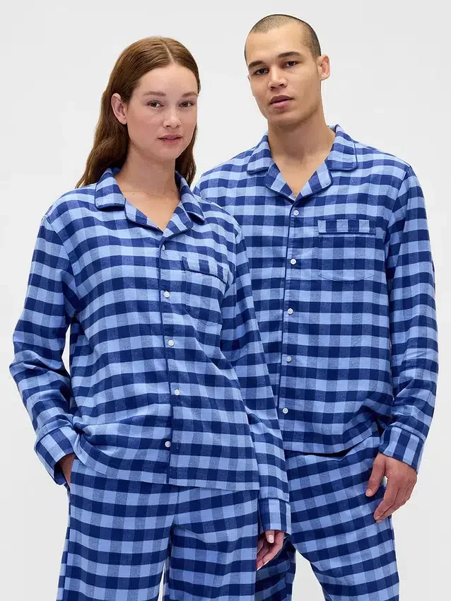 Camisa de pijama de franela para adulto, la más suave
