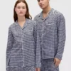 Camisa de pijama de franela para adulto, la más suave