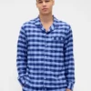 Camisa de pijama de franela para adulto, la más suave