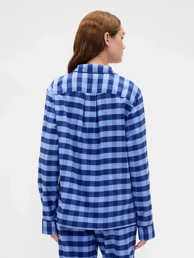 Camisa de pijama de franela para adulto, la más suave