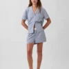 Pantalones cortos de pijama de popelín