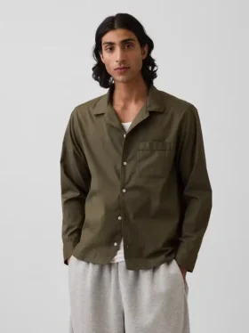 Camisa de pijama holgada