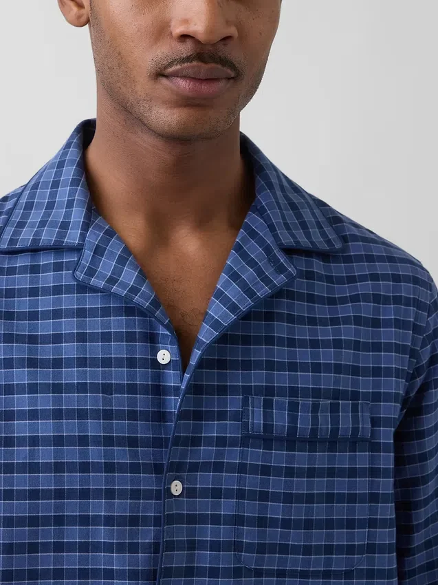 Camisa de pijama holgada