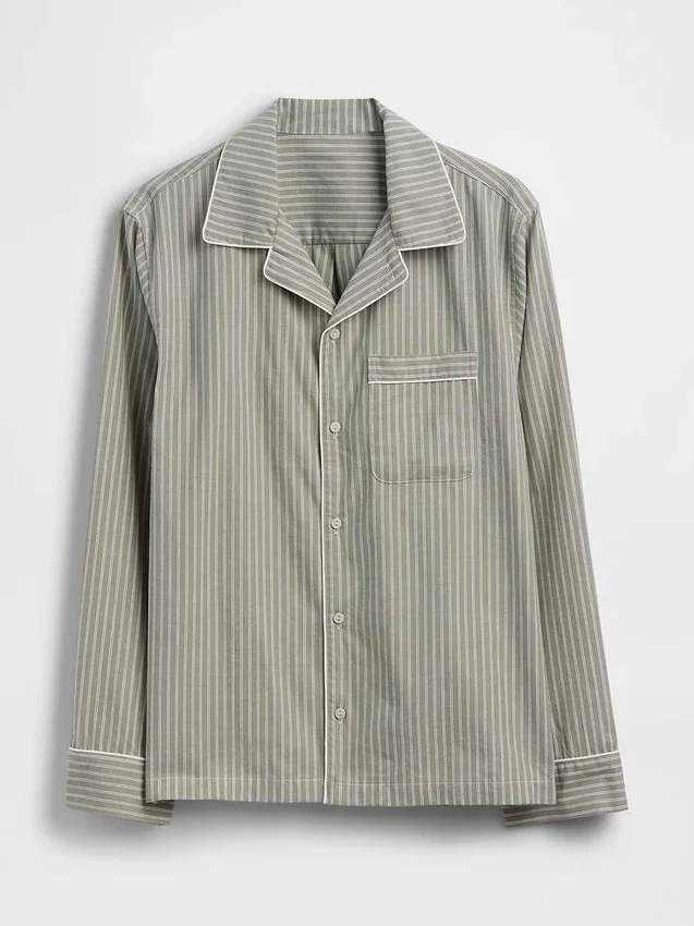 Camisa de pijama holgada