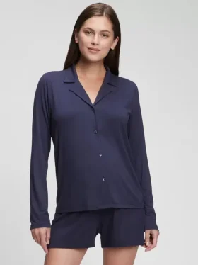 Camisa de pijama premamá de modal
