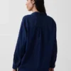 Camisa grande de vaquero