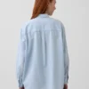 Camisa grande de vaquero