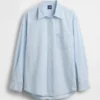 Camisa grande de vaquero