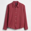 Camisa holgada 100 % lino