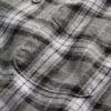 Camisa holgada de franela de algodón orgánico