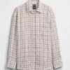 Camisa oversize 100 % lino