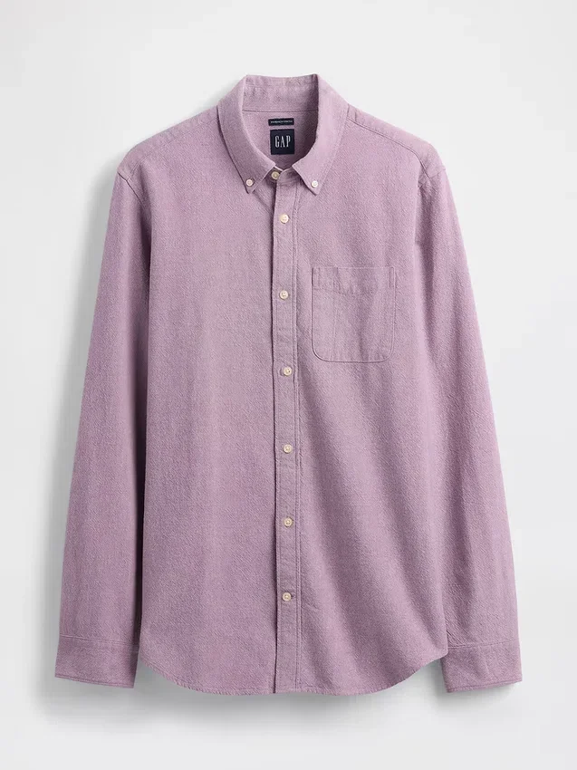 Camisa Oxford con botones