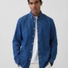 Camisa vaquera con bolsillos