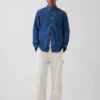 Camisa vaquera con bolsillos