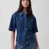 Camisa vaquera con bolsillos ultrasuave