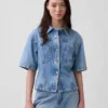 Camisa vaquera con bolsillos ultrasuave