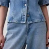 Camisa vaquera con bolsillos ultrasuave