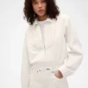 Camisa vaquera con cremallera GAP × Victoria Beckham