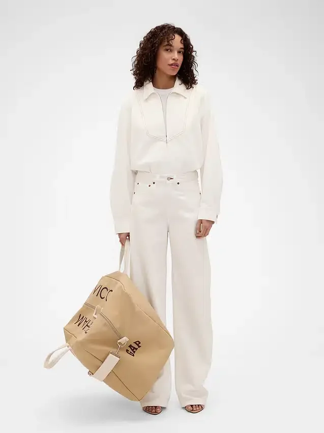Camisa vaquera con cremallera GAP × Victoria Beckham