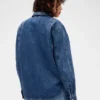 Camisa vaquera con cremallera GAP × Victoria Beckham