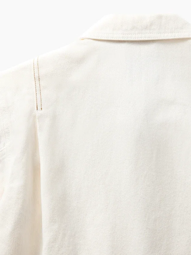 Camisa vaquera con cremallera GAP × Victoria Beckham