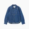 Camisa vaquera con cremallera GAP × Victoria Beckham