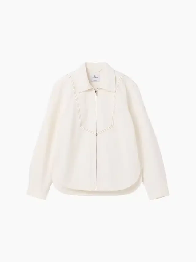 Camisa vaquera con cremallera GAP × Victoria Beckham
