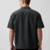 Camisa vaquera de corte holgado