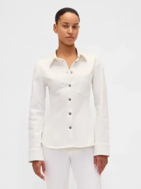 Camisa vaquera entallada